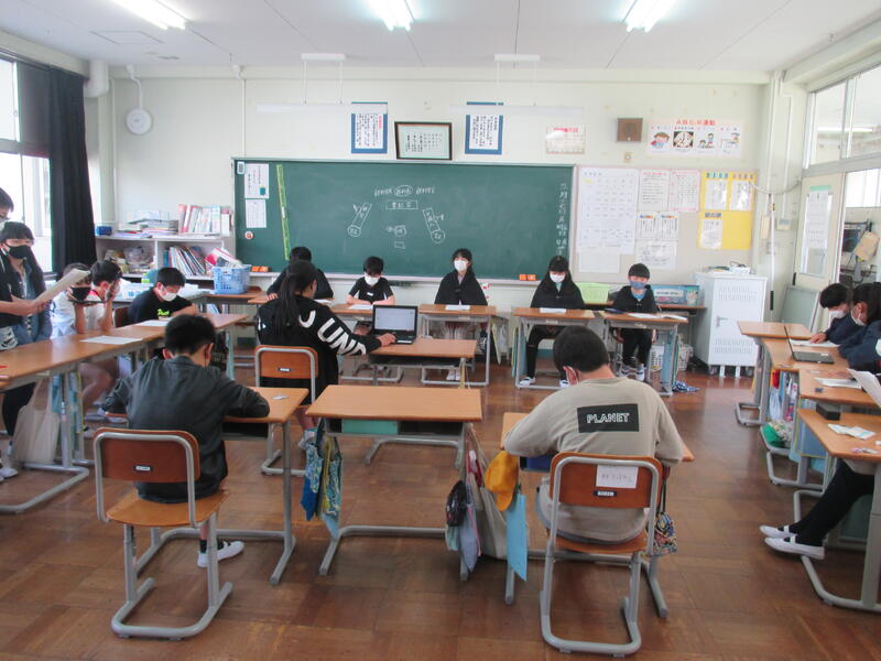模擬裁判の様子
