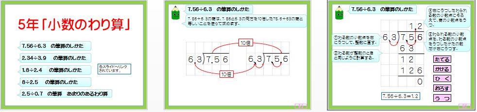 パワーポイント教材 那須烏山市立烏山小学校